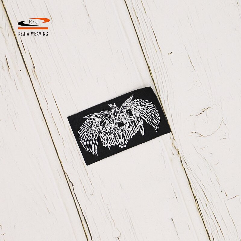 Hot Cut Garment Label Factory - OEM/ODM No Moq Wholesale Price Polyester Center Fold Multi-use