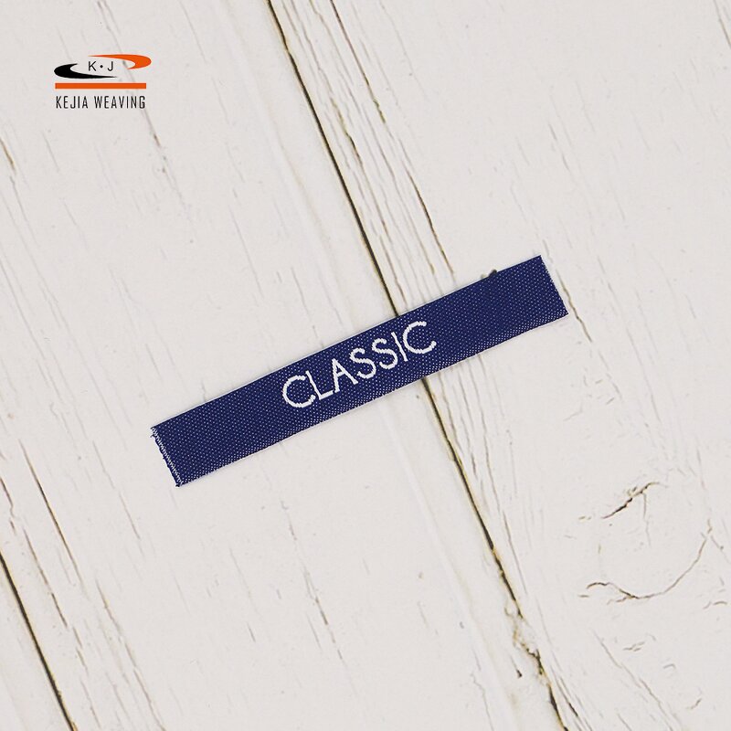 Ultrasonic Cut Woven Label Manufacturer - OEM/ODM DIY Unique Advertising Logo Printing