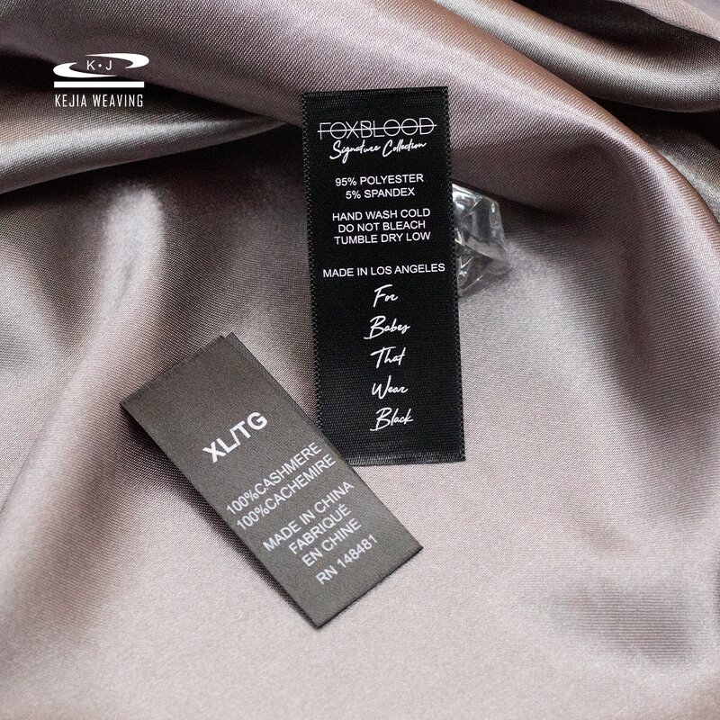 Washable Care Label Manufacturer - OEM/ODM Original Factory Competitive Price Straight Cut