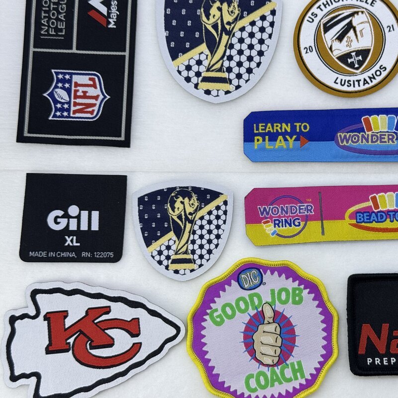 Woven Patches Factory - OEM/ODM No Moq High Quality Custom Iron-on Sew-on