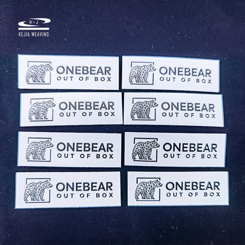 Cotton Polyester Woven Label Factory - OEM/ODM Quality Controlled Heat Cut Custom Embroidery