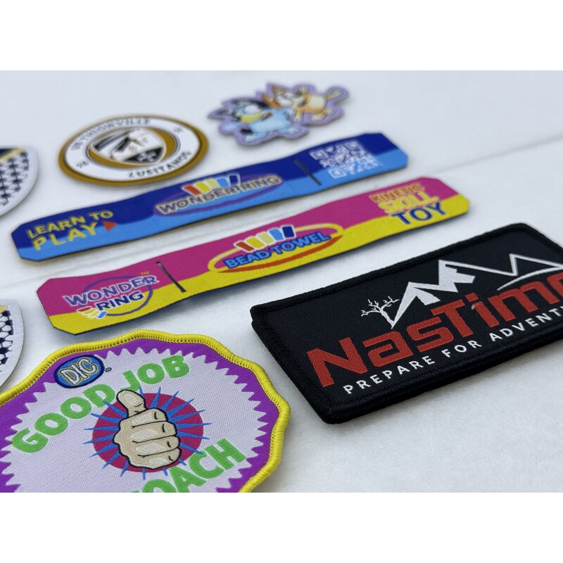 Cartoon Woven Patches Factory - OEM/ODM No Moq High Quality Custom Iron-on Non Woven Back