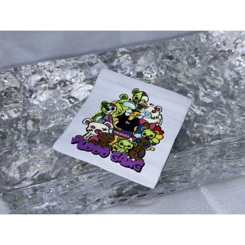 Woven Label Manufacturer - OEM/ODM No MOQ Custom Brand Logo End Fold Damask