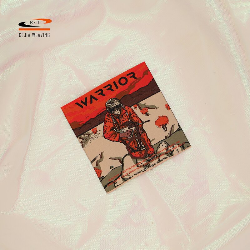 Damask Woven Tag Manufacturer - OEM/ODM DIY Free Sample Private Brand Garment Cloth Label