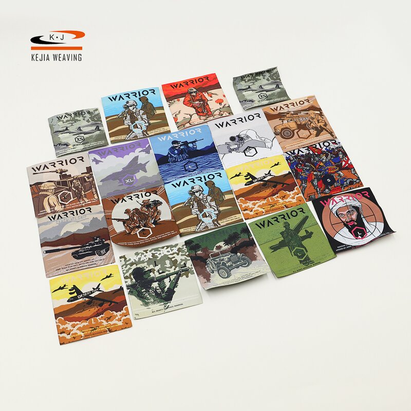 Iron on Clothing Label Manufacturer - OEM/ODM Custom Laser Cut Adhesive Glue Back