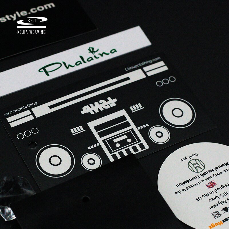 Garment Hangtag Manufacturer - OEM/ODM Free Sample Direct Factory Eco Friendly Custom Cotton