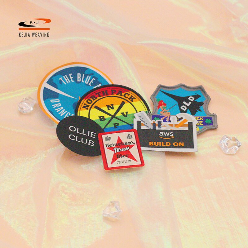 Iron-on Woven Patches Manufacturer - OEM/ODM No Moq High Quality Custom Brand Name Logo