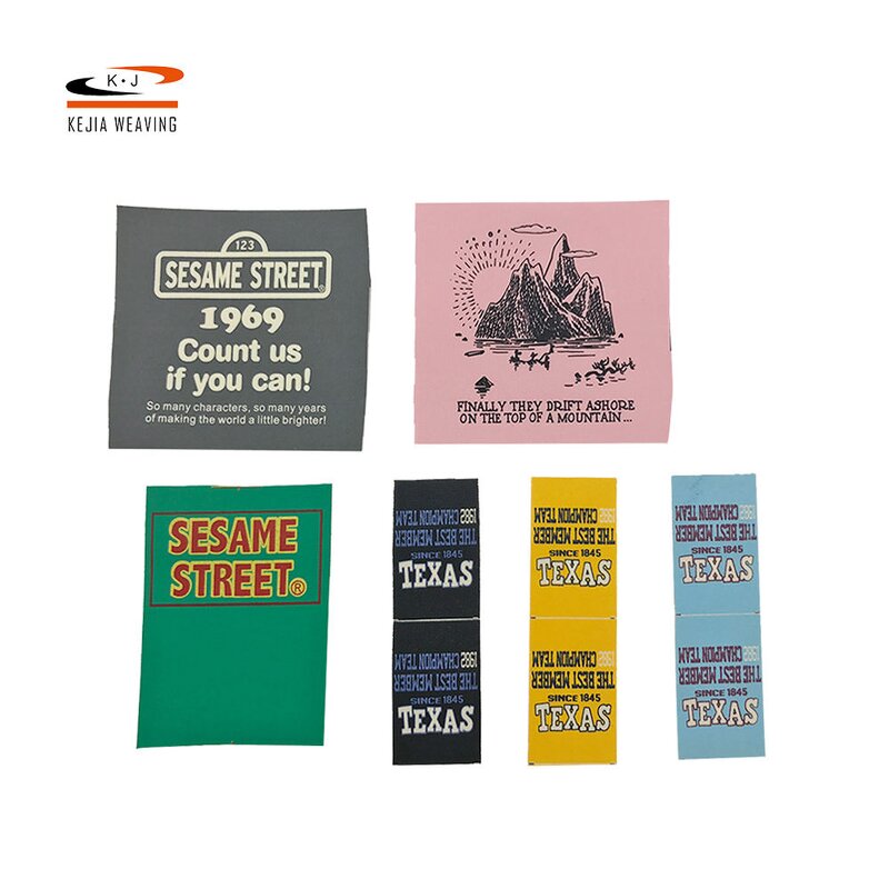 Organic Cotton Woven Label Manufacturer - OEM/ODM Custom Eco-friendly Wholesale Cheap Printed
