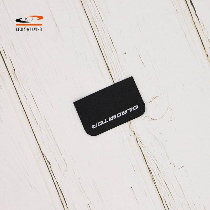 Hot Cut Garment Label Factory - OEM/ODM No Moq Wholesale Price Polyester Center Fold Multi-use