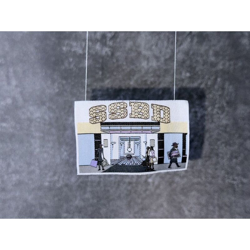 Polyester Cotton Woven Label Factory - OEM/ODM No Moq Custom Brand Logo Centerfold