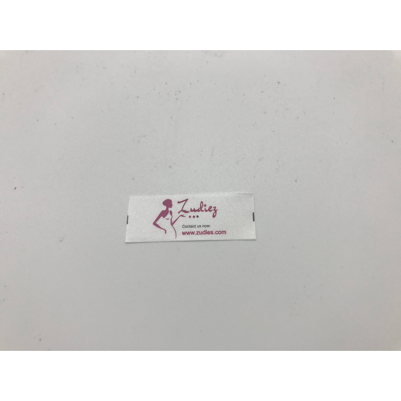 Wash Care Tag Manufacturer - OEM/ODM No Moq Custom Clothes Double Sides Satin