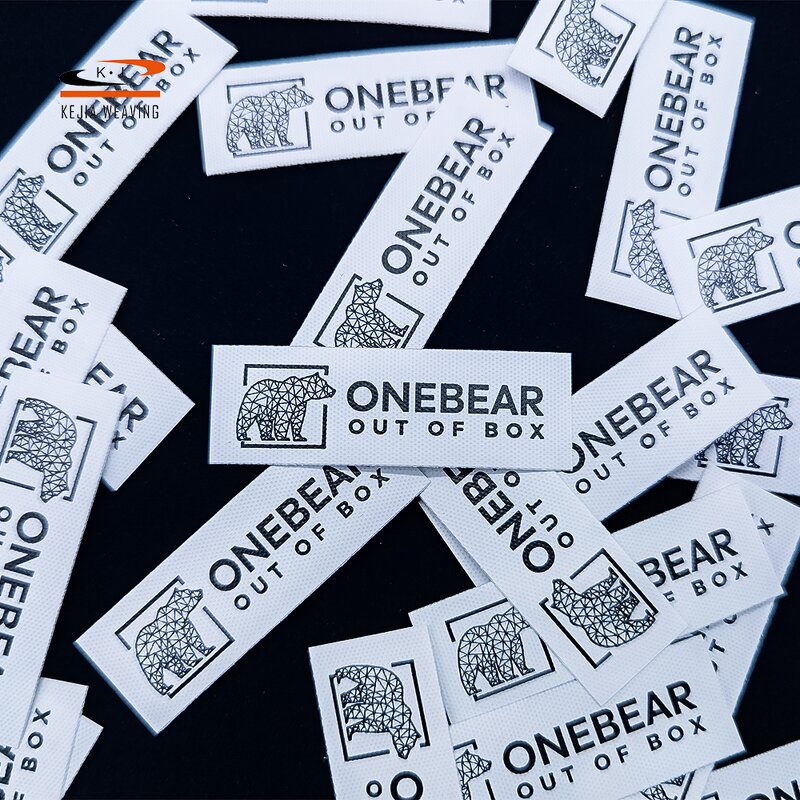 Cotton Polyester Woven Label Factory - OEM/ODM Quality Controlled Heat Cut Custom Embroidery