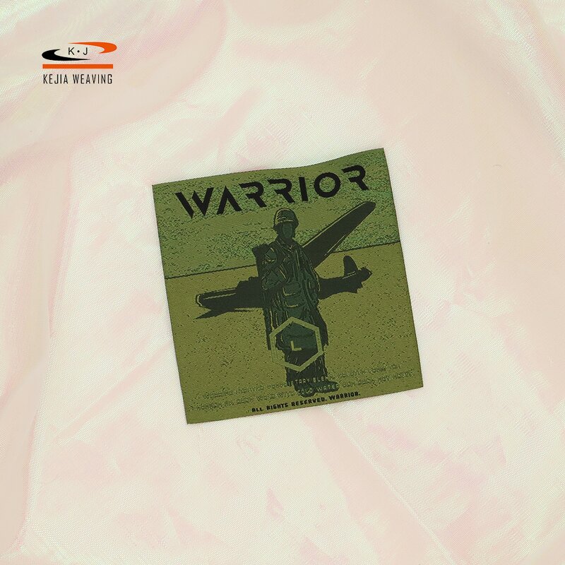 Damask Woven Tag Manufacturer - OEM/ODM DIY Free Sample Private Brand Garment Cloth Label