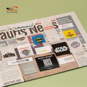 Neck Label Satin Factory - OEM/ODM No Moq High Standard Durable and Washable