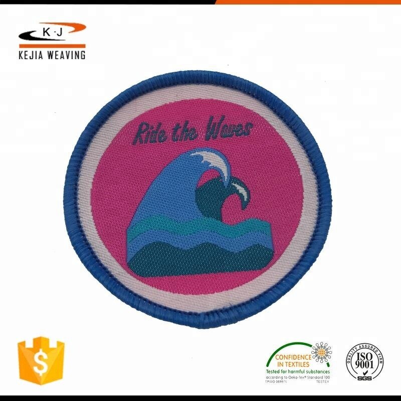 Handwork Design Patch Factory - OEM/ODM Attractive Design Laser Cut Fabric Logo Sticky