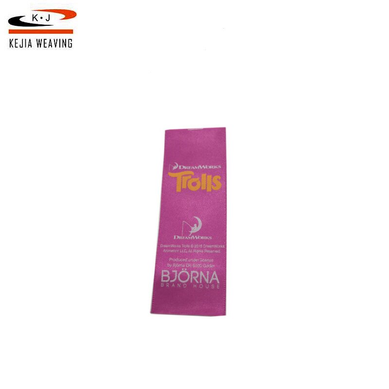 Custom Bags Label Factory - OEM/ODM Guaranteed Quality Ultrasonic Cut Adhesive Satin