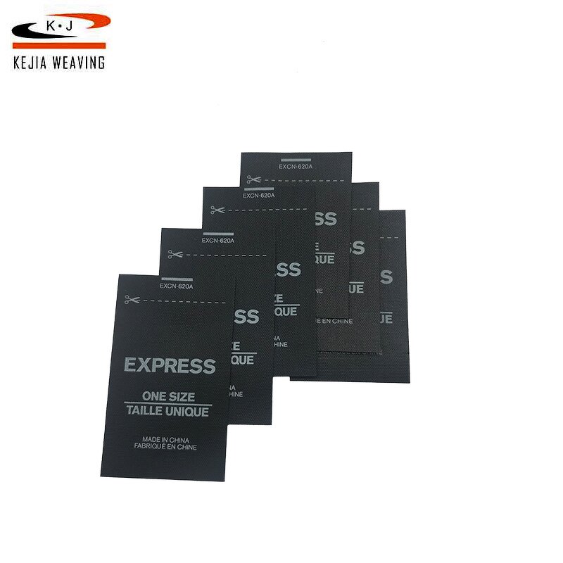 Garment Printing Label Manufacturer - OEM/ODM No Moq Skillful Ultrasonic Cut Double Side