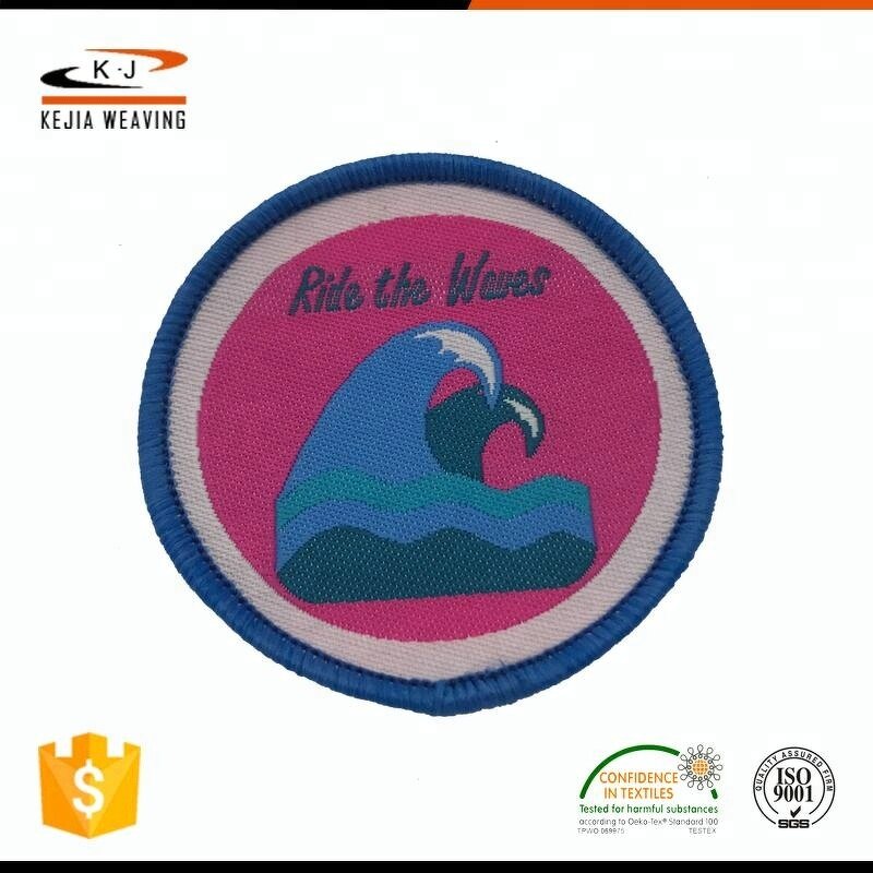 Embroidered Woven Patch Manufacturer - OEM/ODM Good Grade Deluxe Laser Cut Applique Flower