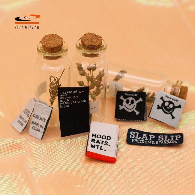 Sewn Neck Label Factory - OEM/ODM No Moq High Quality Washable Accept Customization