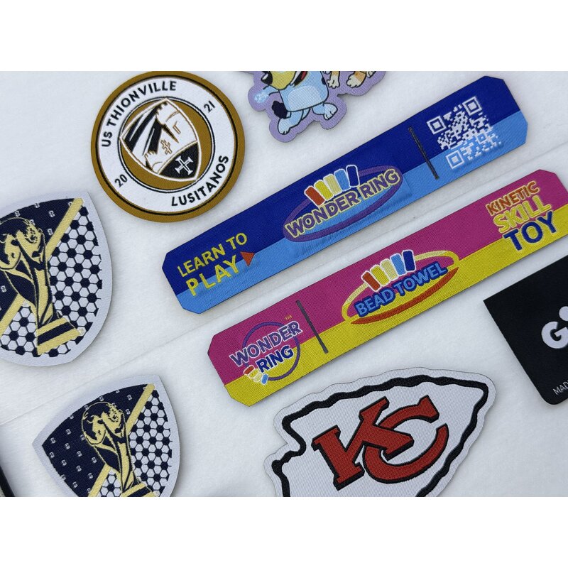Woven Patches Factory - OEM/ODM No Moq High Quality Custom Iron-on Sew-on