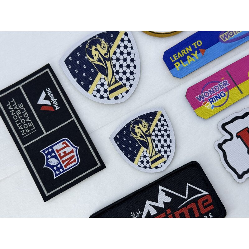 Woven Clothing Badge Manufacturer - OEM/ODM No Moq High Quality Custom Iron-on Sew-on