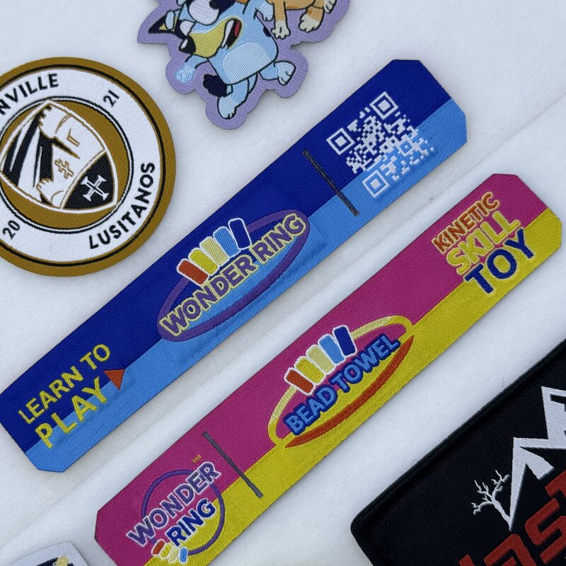 Cartoon Woven Patches Factory - OEM/ODM No Moq High Quality Custom Iron-on Non Woven Back