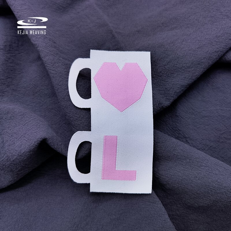 Cotton Polyester Woven Label Factory - OEM/ODM Quality Controlled Heat Cut Custom Embroidery