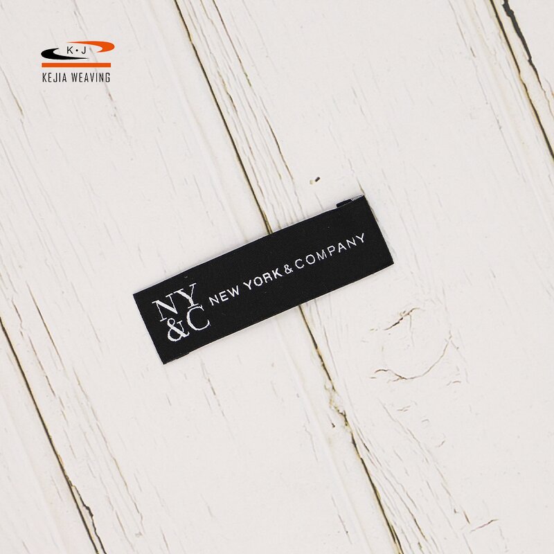 Custom Shape Woven Label Factory - OEM/ODM No Moq Wholesale Damask Garment Tags