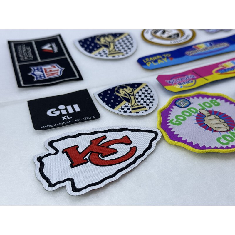 Woven Clothing Badge Manufacturer - OEM/ODM No Moq High Quality Custom Iron-on Sew-on