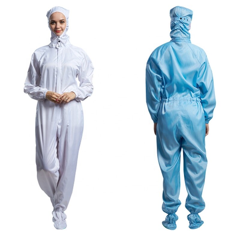 ESD Coverall Factory - OEM/ODM Autoclavable One Piece Anti-Static Hooded