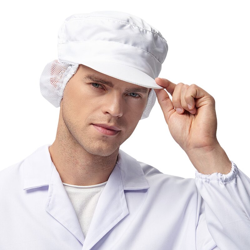 Polyester Mesh Hat Manufacturer - OEM/ODM for Food Factory with Earflaps