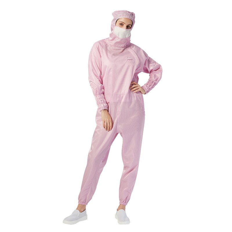 Side Access Coverall Factory - OEM/ODM H-1133 Anti-Static Dustproof Adjustable High-Temp