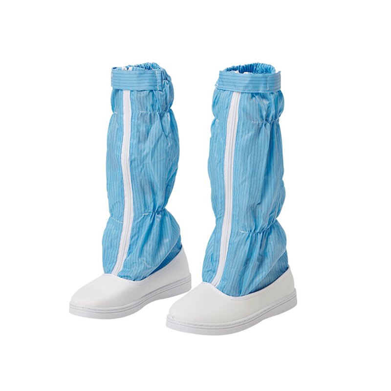 PVC Work Boot Factory - OEM/ODM H-3518 Anti-Slip with ESD Antistatic Cleanroom Rubber Sole