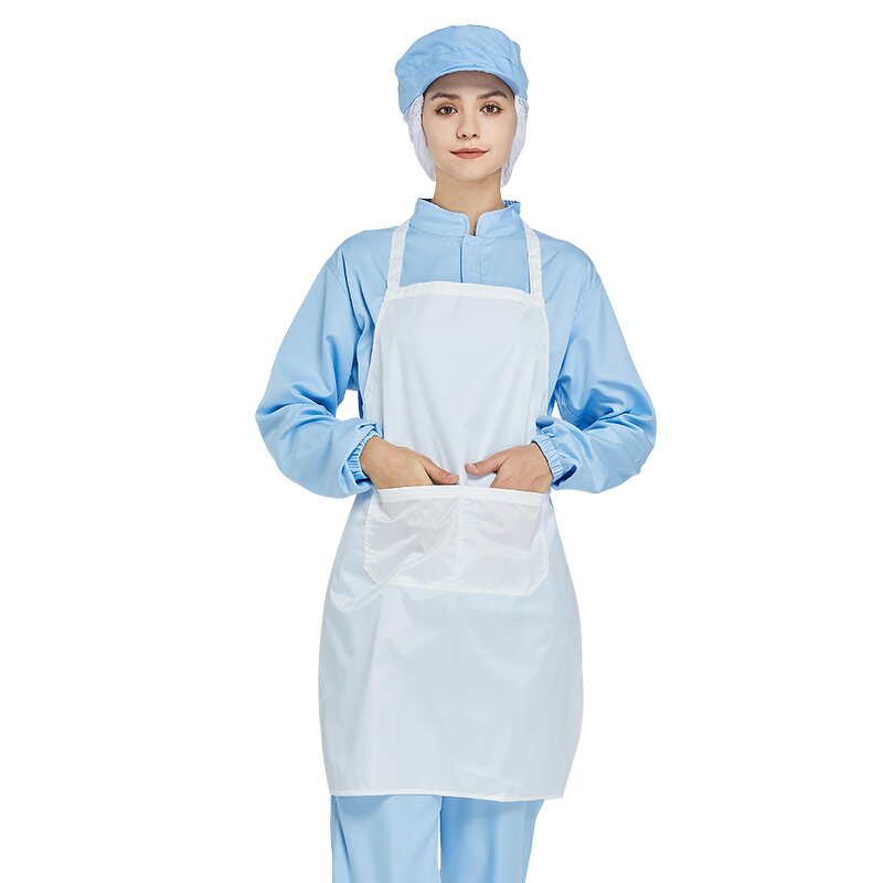 PE Waterproof Apron Factory - OEM/ODM H-1131-AP Sleeveless Workwear Machine Washable for Food