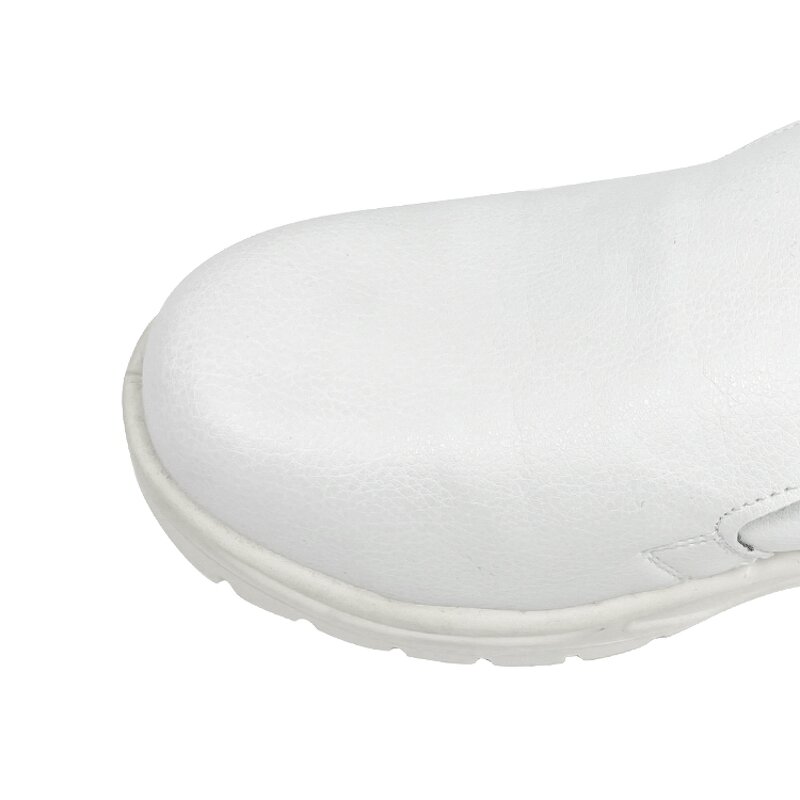 Steel Toe Cleanroom Boot Factory - OEM/ODM H-3530Thx Reusable Non-Slip ESD Leather Antistatic