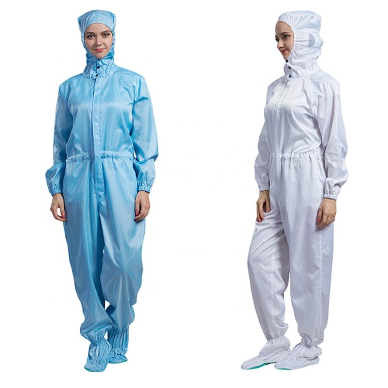 ESD Coverall Factory - OEM/ODM Autoclavable One Piece Anti-Static Hooded