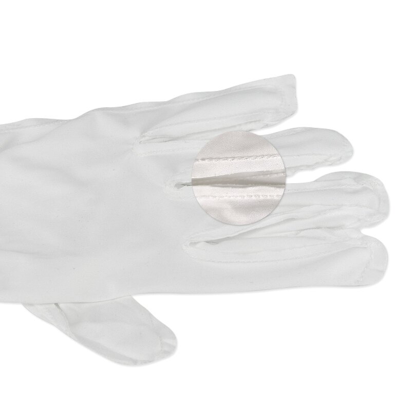 Dust-Free Cloth Glove Factory - OEM/ODM H-6002 Soft Breathable Adjustable for Electronics Cleaning