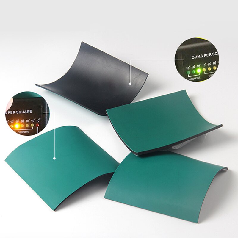 ESD Antistatic Mat Manufacturer - OEM/ODM High Quality Natural Rubber Sheet for Cleanroom