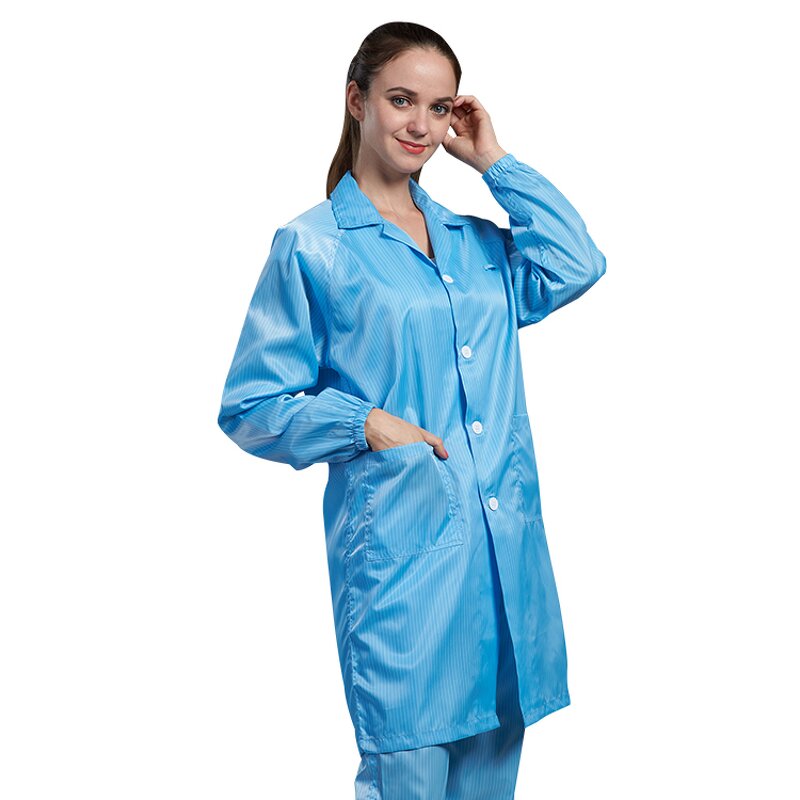 Antistatic Lab Coat Manufacturer - OEM/ODM High Quality Full Sleeve for Female Male Scrubs