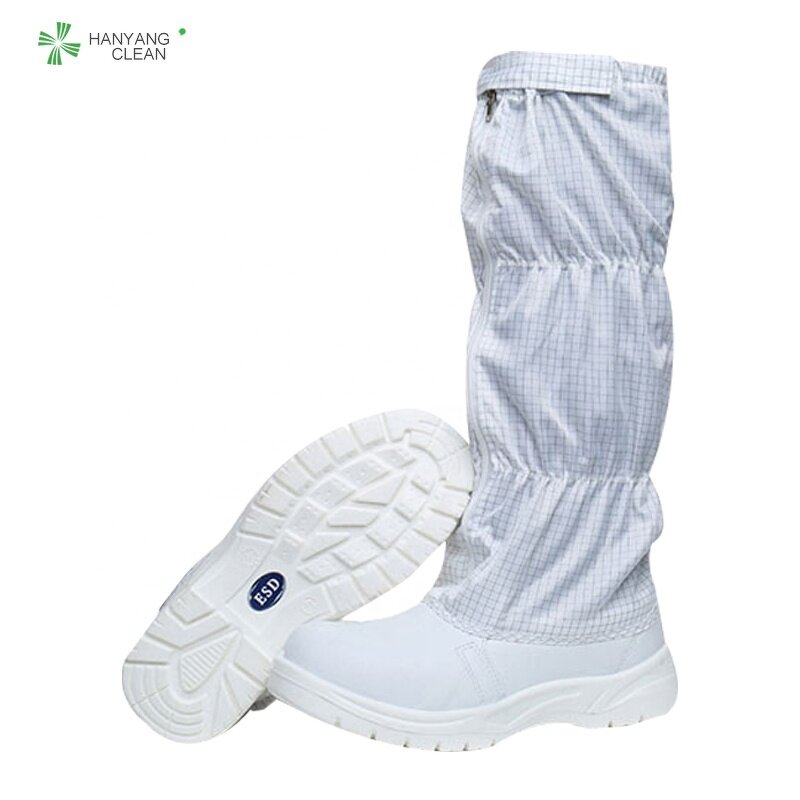 Steel Toe Safety Boots Manufacturer - OEM/ODM H-3535 PU Sole ESD Antistatic Dust Proof
