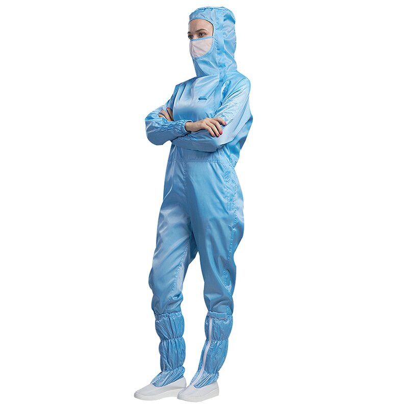Side Access Coverall Factory - OEM/ODM H-1133 Anti-Static Dustproof Adjustable High-Temp