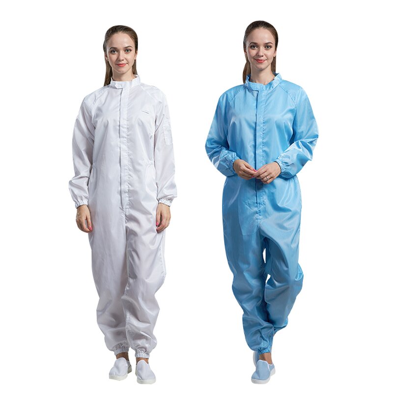 Zipper Coverall Factory - OEM/ODM H-1109 100D Autoclavable Waterproof Lint-Free ESDD