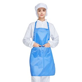 PE Waterproof Apron Factory - OEM/ODM H-1131-AP Sleeveless Workwear Machine Washable for Food