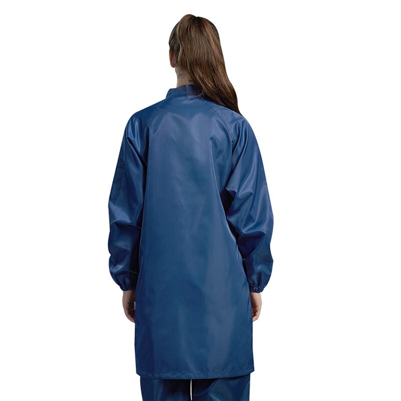 ESD Smock Manufacturer - OEM/ODM H-1104 1125 100D Stripe Waterproof Dustproof Cleanroom