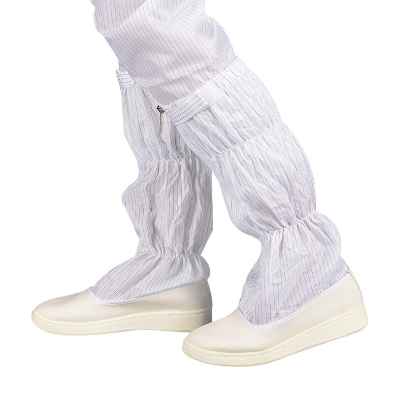 PVC Work Boot Factory - OEM/ODM H-3518 Anti-Slip with ESD Antistatic Cleanroom Rubber Sole