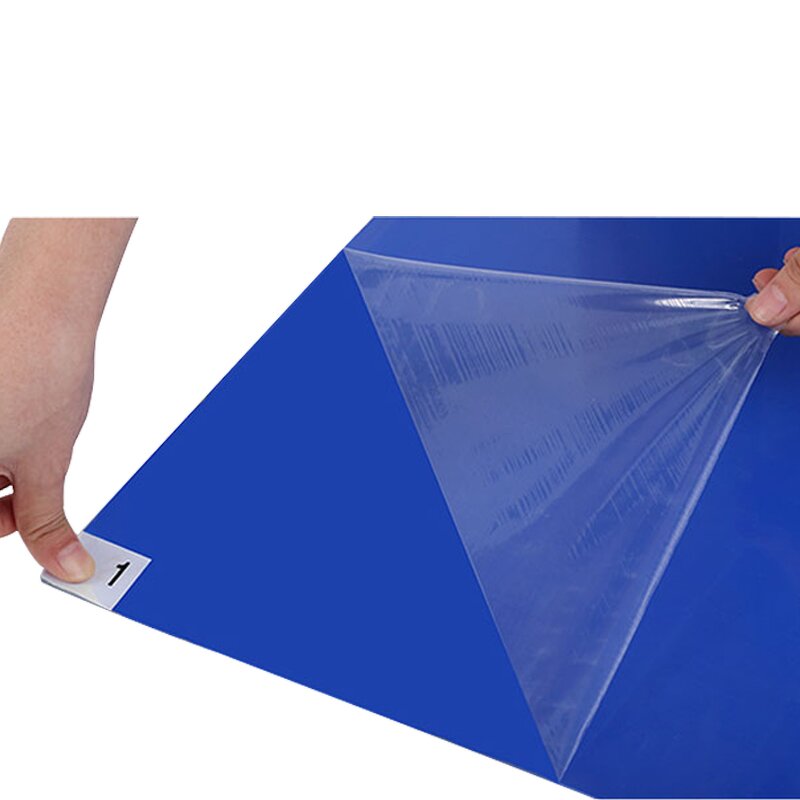 Cleanroom Sticky Mat Factory - OEM/ODM HANYANG CLEAN 24x36 Inch Polyethylene Films Water-soluble