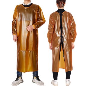 PVC Long Sleeve Apron Manufacturer - OEM/ODM XXM-003 Waterproof Gown Oil Acid Resistant Workshop