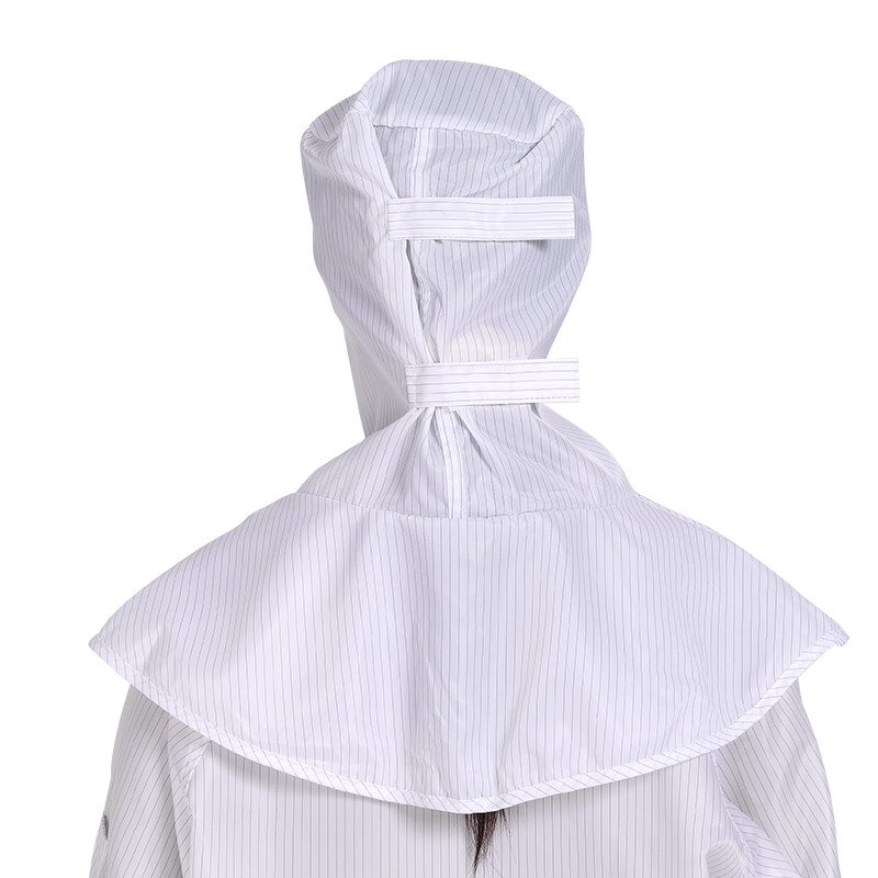 ESD Working Cap Manufacturer - OEM/ODM KL-3016TQ Antistatic Cleanroom Shawl Hood with Mask
