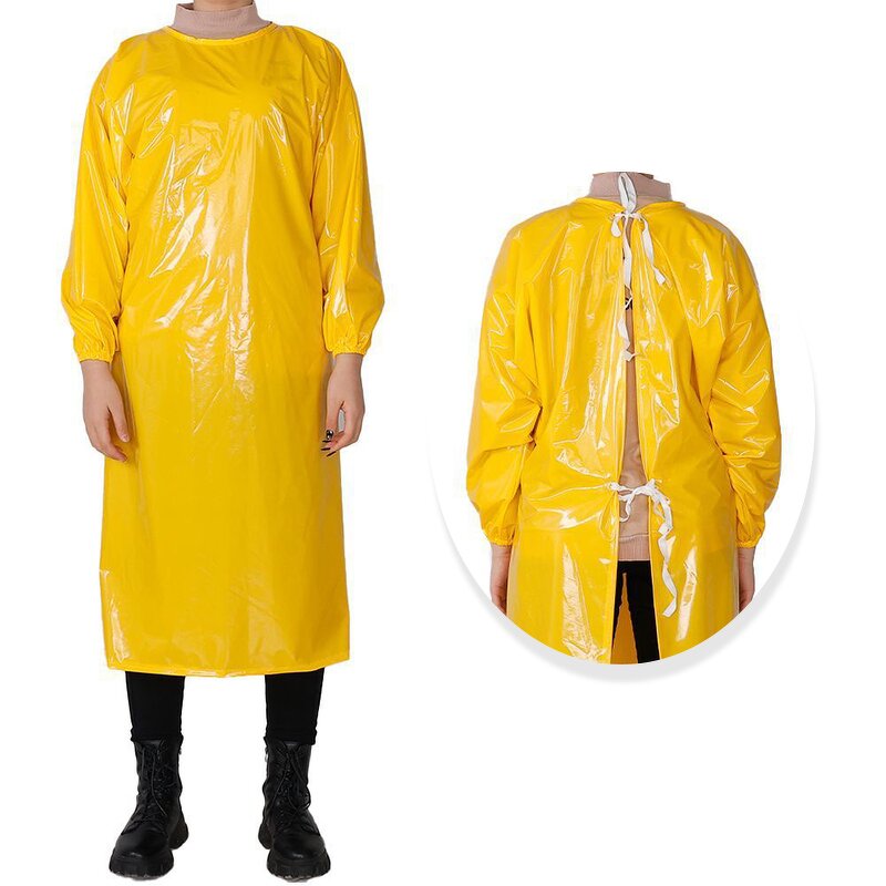 TPU Gown Factory - OEM/ODM Waterproof Coverall Plastic Long Sleeve for Workshop