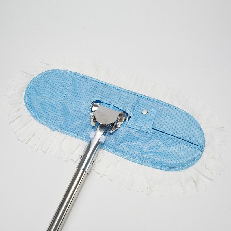 Replaceable ESD Mop Manufacturer - OEM/ODM Cleanroom Adjustable Microfiber Antistatic Dust